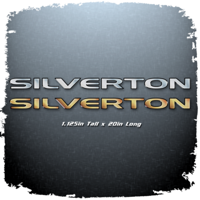 Silverton Yachts Domed Decal