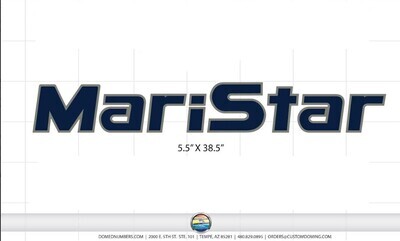 MariStar by MasterCraft Decal Set