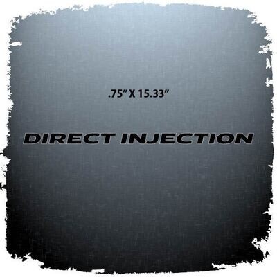 Mercury Direct Injection Decal