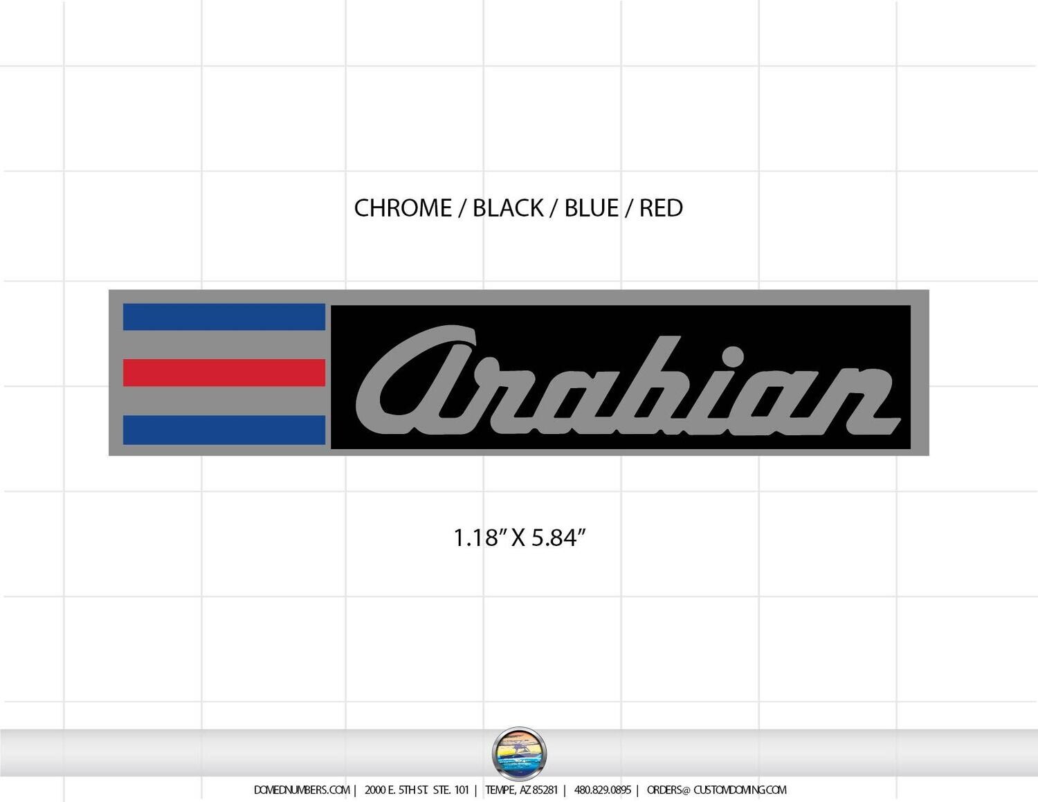 Century Boats Arabian Domed Decal