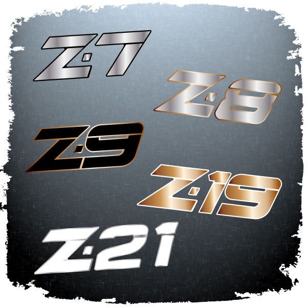 Nitro Model Decal, Choose Your Number and Color