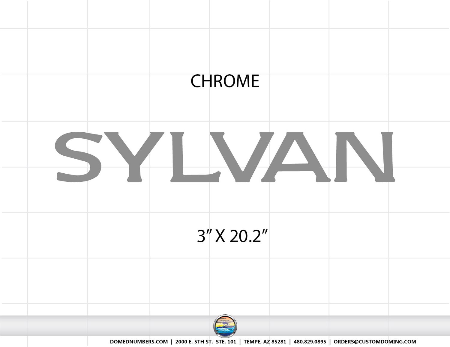 Sylvan Domed Decal