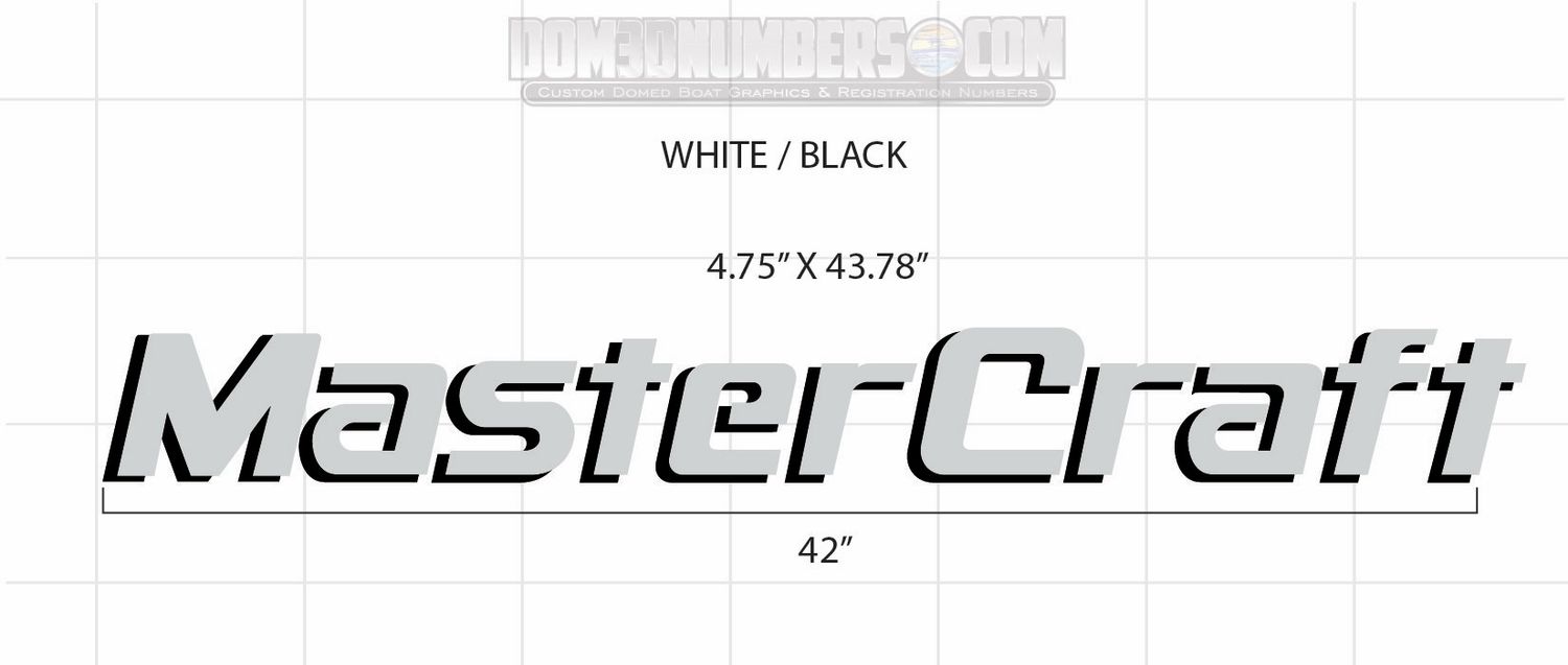 1990-94 MasterCraft with Shadow Outline