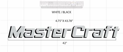 1990-94 MasterCraft with Shadow Outline