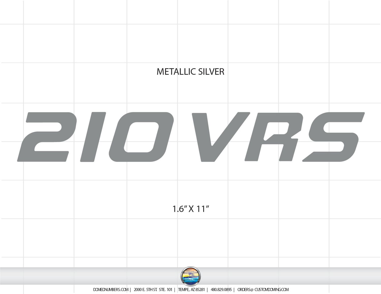 MasterCraft Maristar 210 VRS Window Decal Set