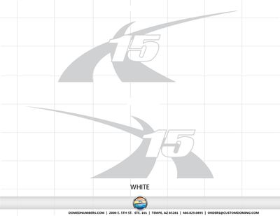 MasterCraft X15 2011-12 Decal Set