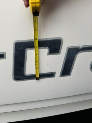 Domed MasterCraft Replacement Letter, 2000-2013