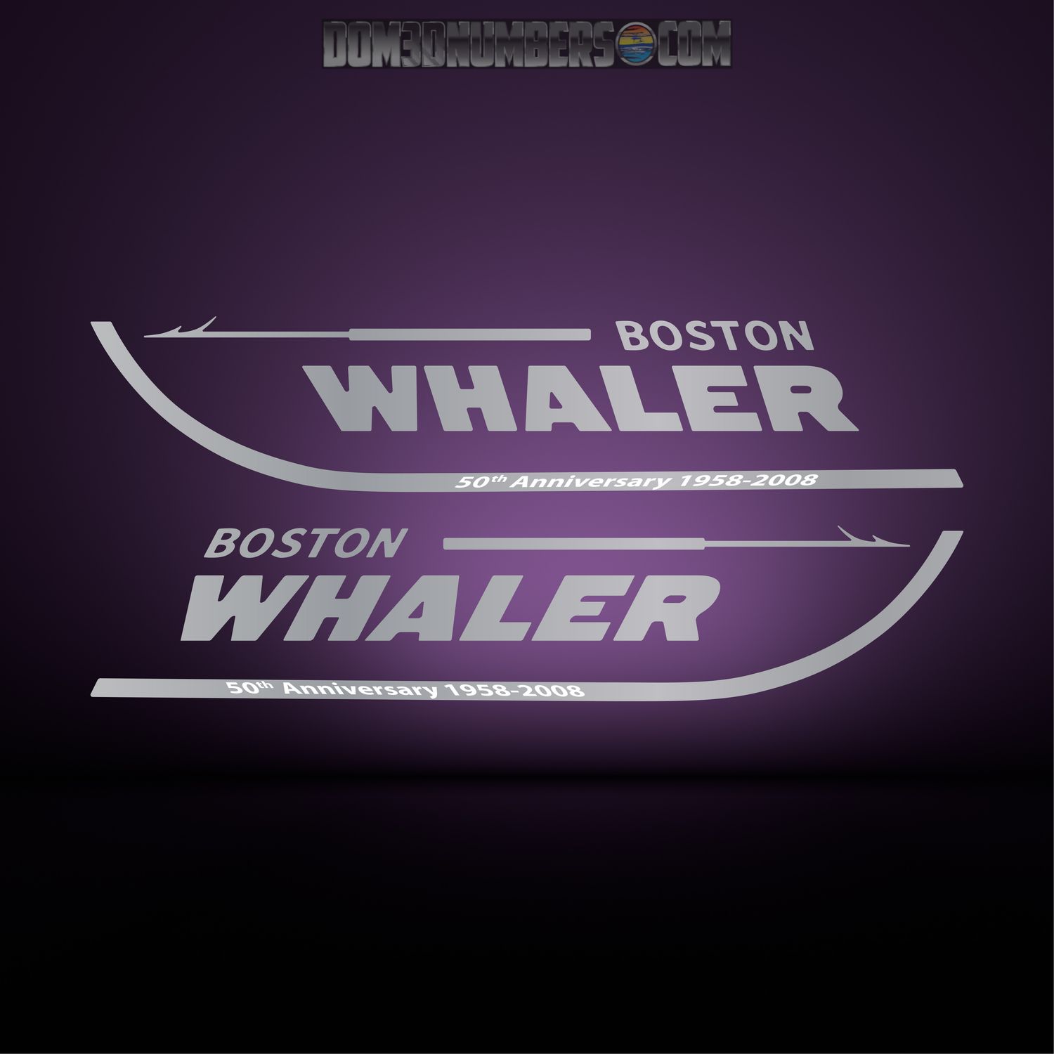 Domed Boston Whaler 50th Anniversary Edition