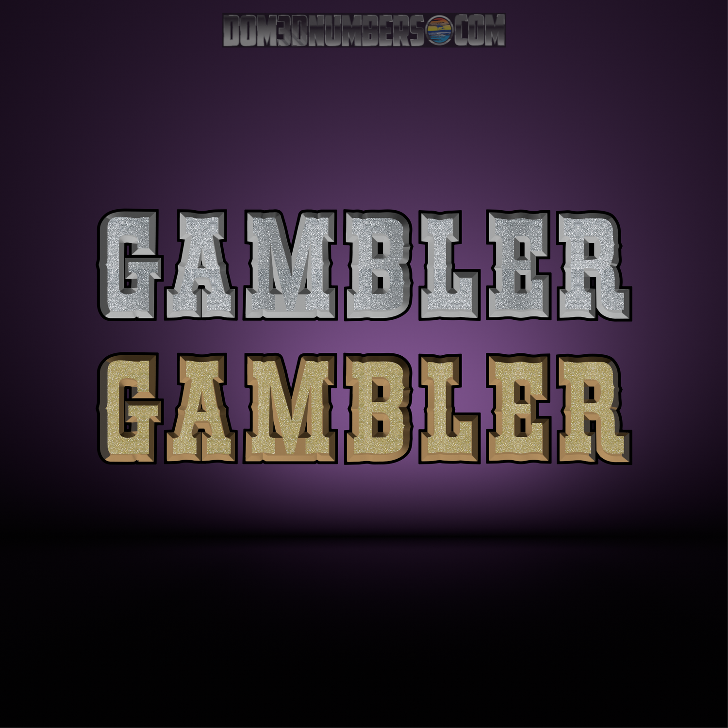 Gambler Factory Matched Domed Decal Set
