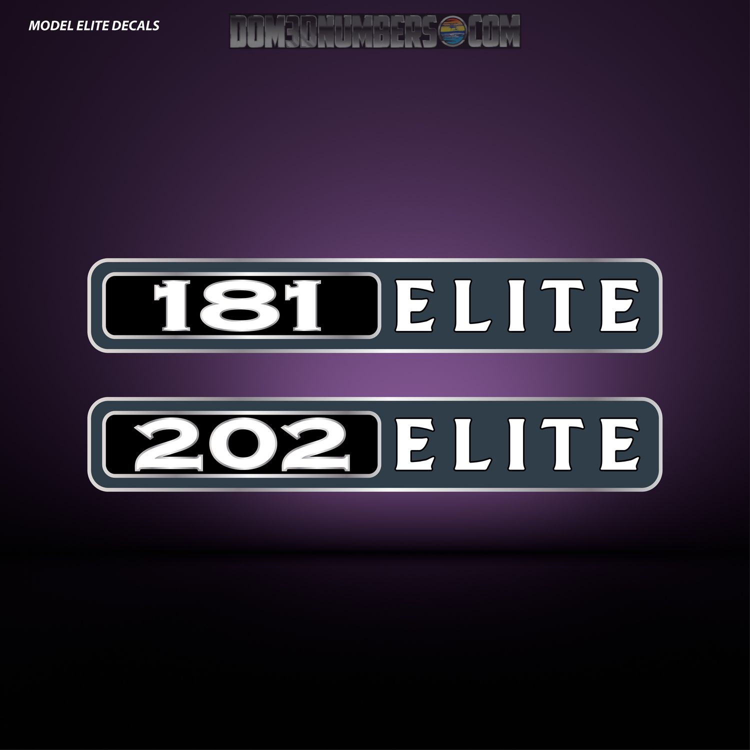 Champion Boats Elite Domed Decal, Choose Your Model