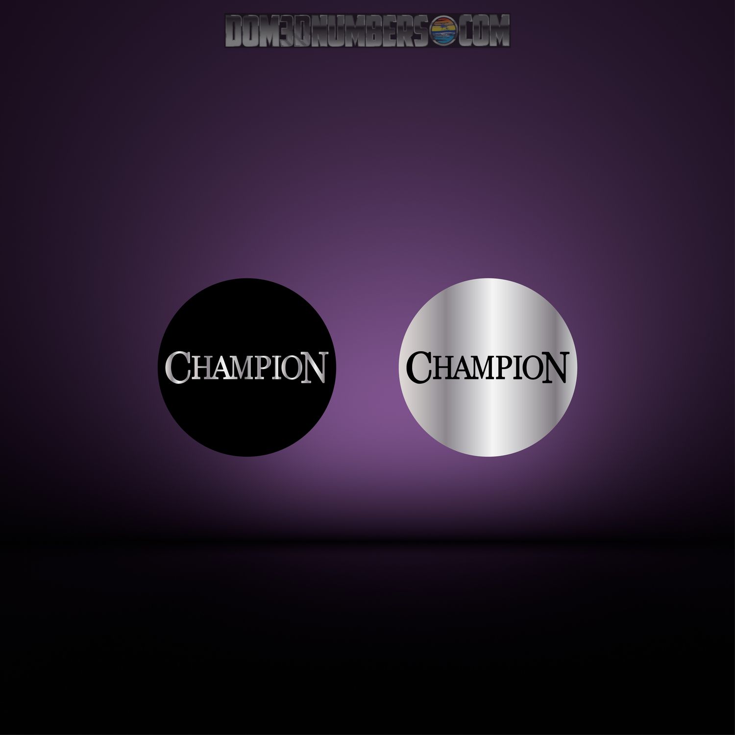 Champion Boats Steering Wheel and Trailer Decals