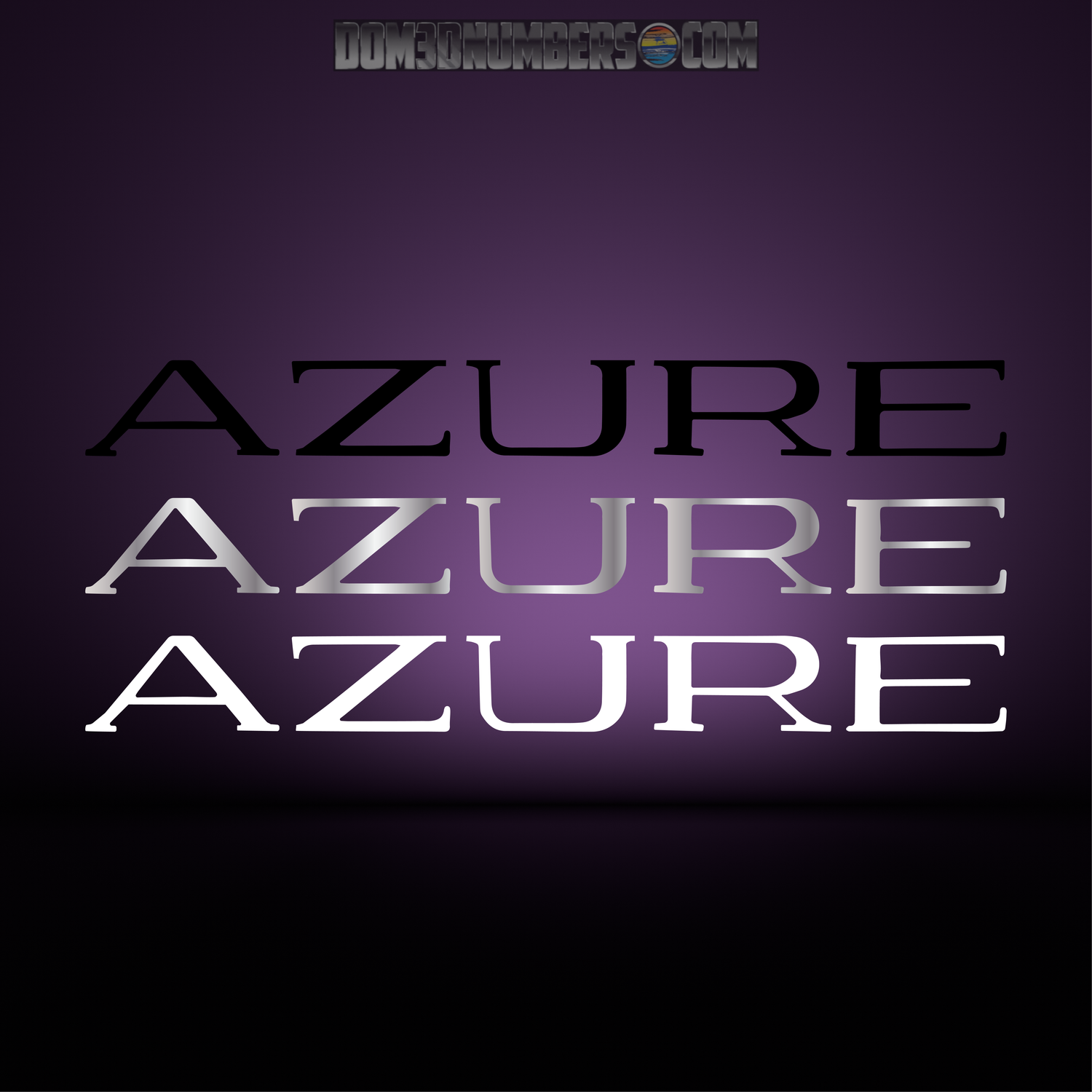 Azure Domed Boat Decal