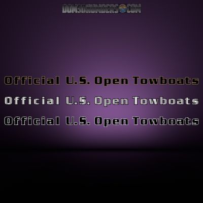 Malibu Official U.S. Open Towboats