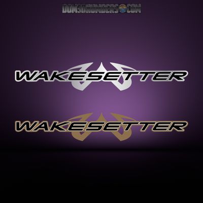 2001-2003 Malibu Wakesetter Domed Decal
