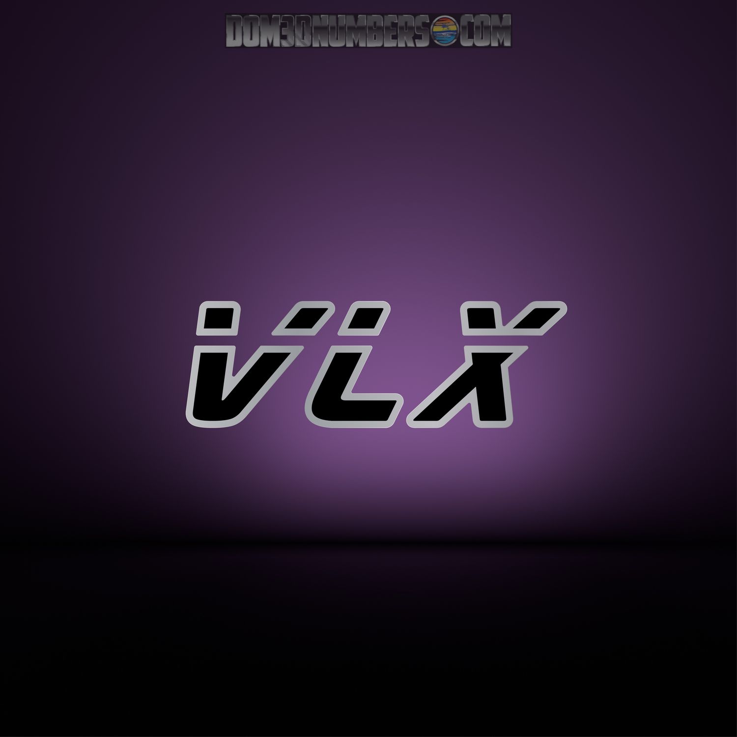 Malibu VLX domed decal