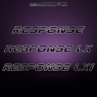 2000-07 Malibu Response Decal Set, Choose Your Model &amp; Color