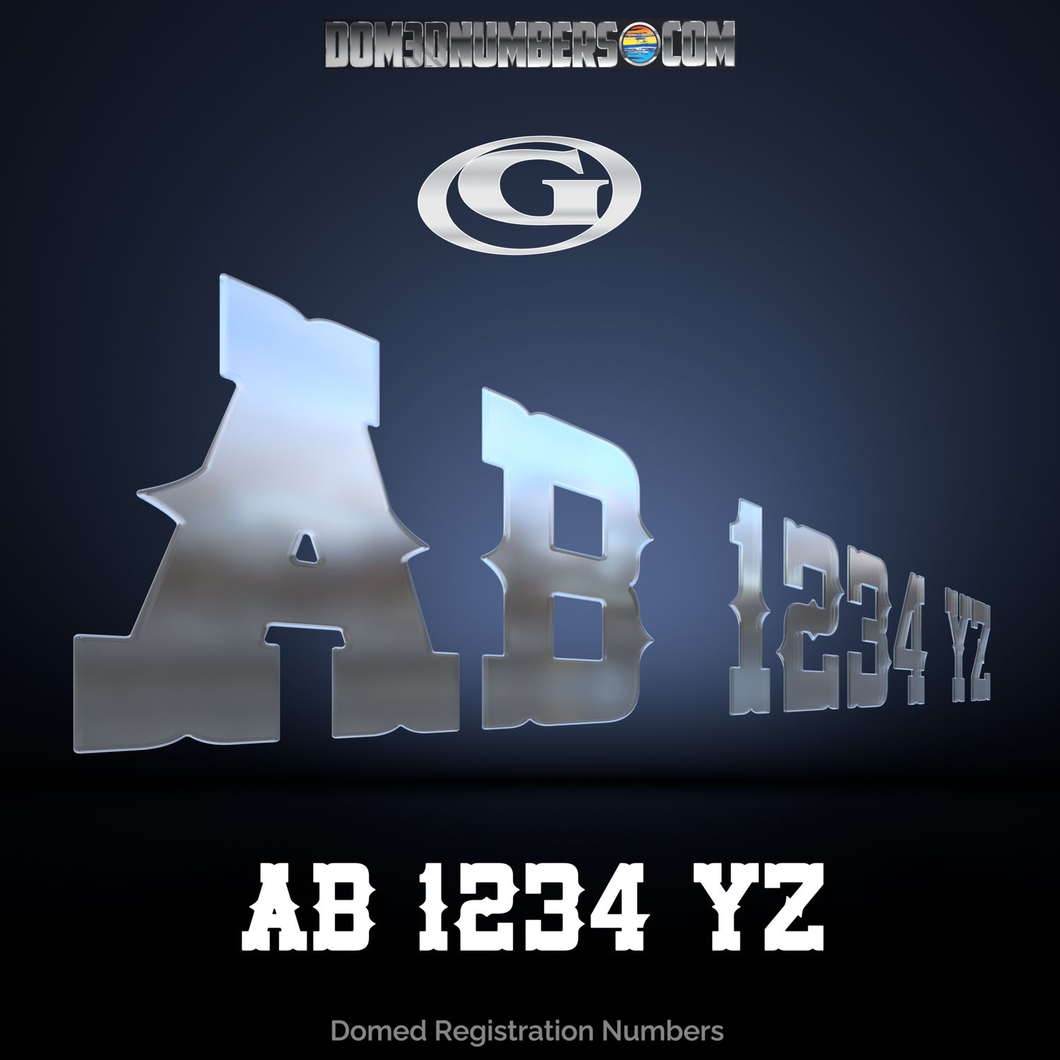 Gambler Boats Domed Registration, Choose Your Own Colors