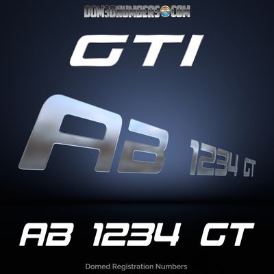 Sea Doo GTI v2 Domed Registration