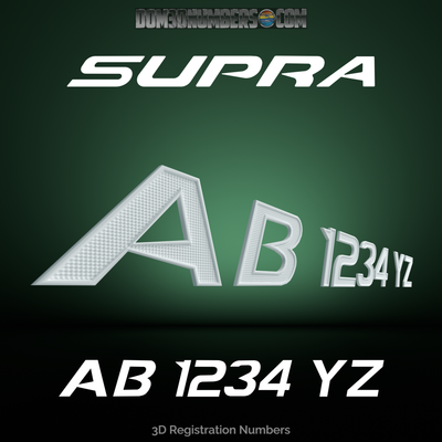 Supra 3D Emblem Registration