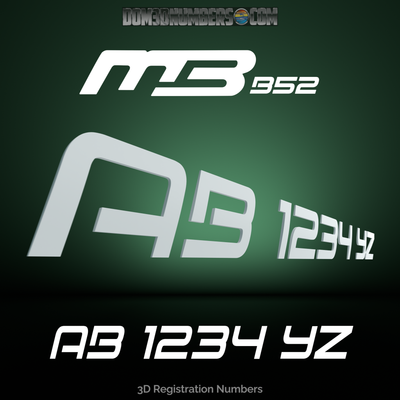 MB Boats 3D Emblem Registration