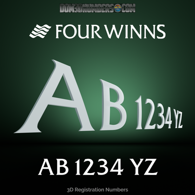 Four Winns 3D Emblem Registration