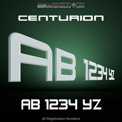 Centurion 3D Emblem Registration