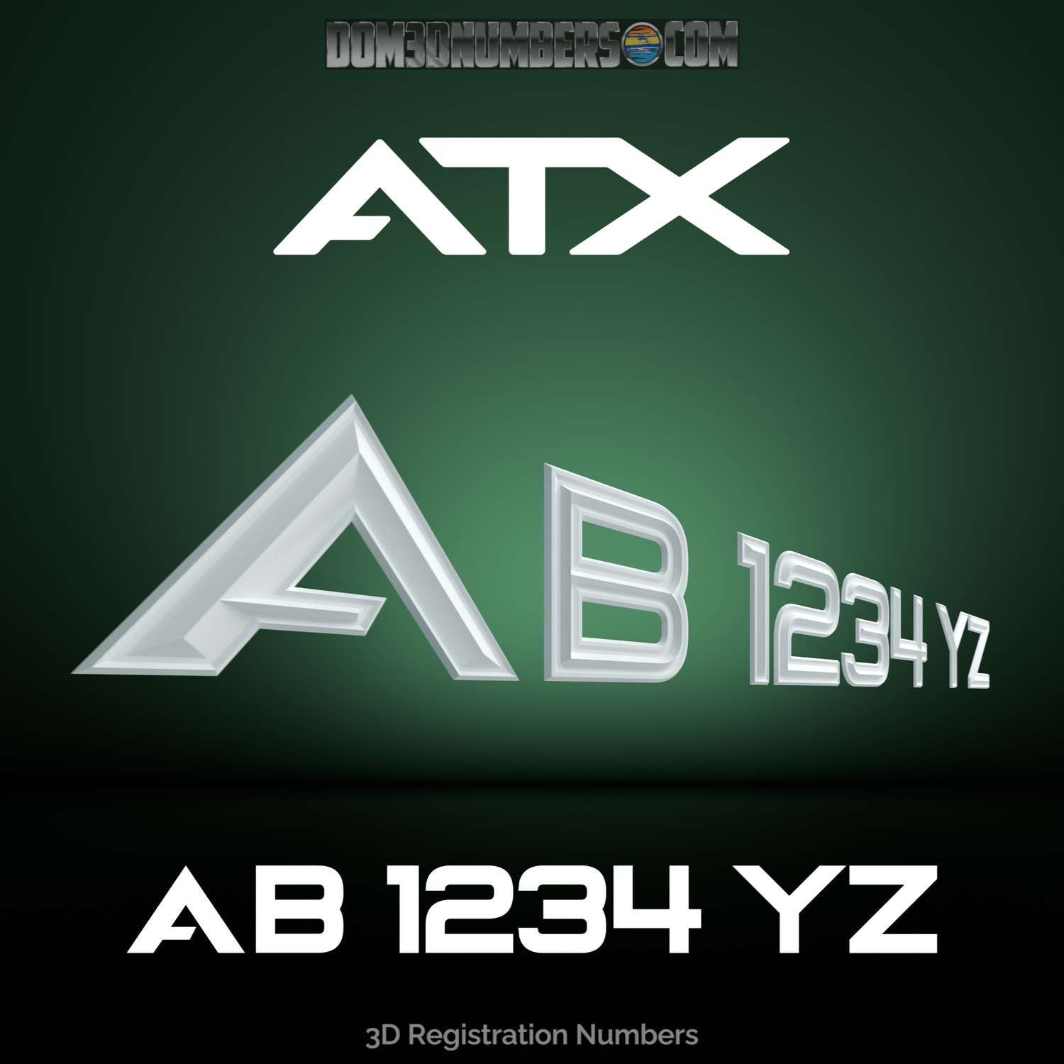 ATX 3D Emblem Registration
