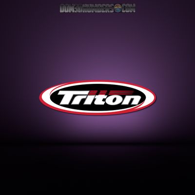 Triton Boats Domed Fender Decal