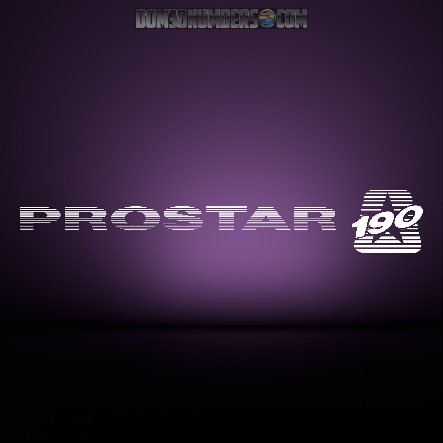 1991-1992 MasterCraft Prostar 190 Domed Boat Decal