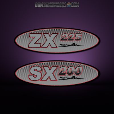 Skeeter Domed Model Decal v1, Choose Your Model