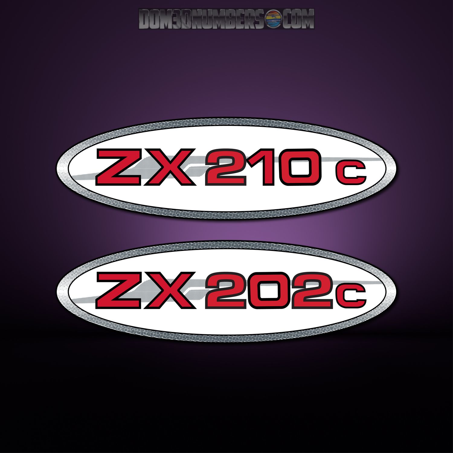 Skeeter Domed Model Decal v3, Choose Your Model