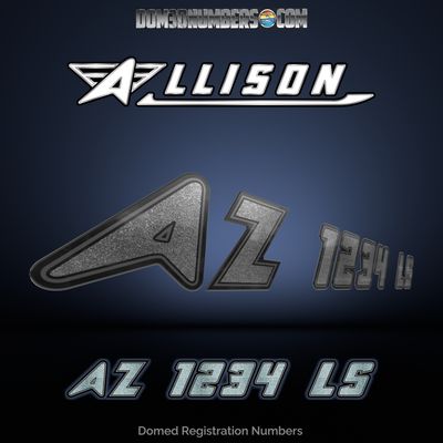 Allison Domed Registration, Factory Matched to Logo