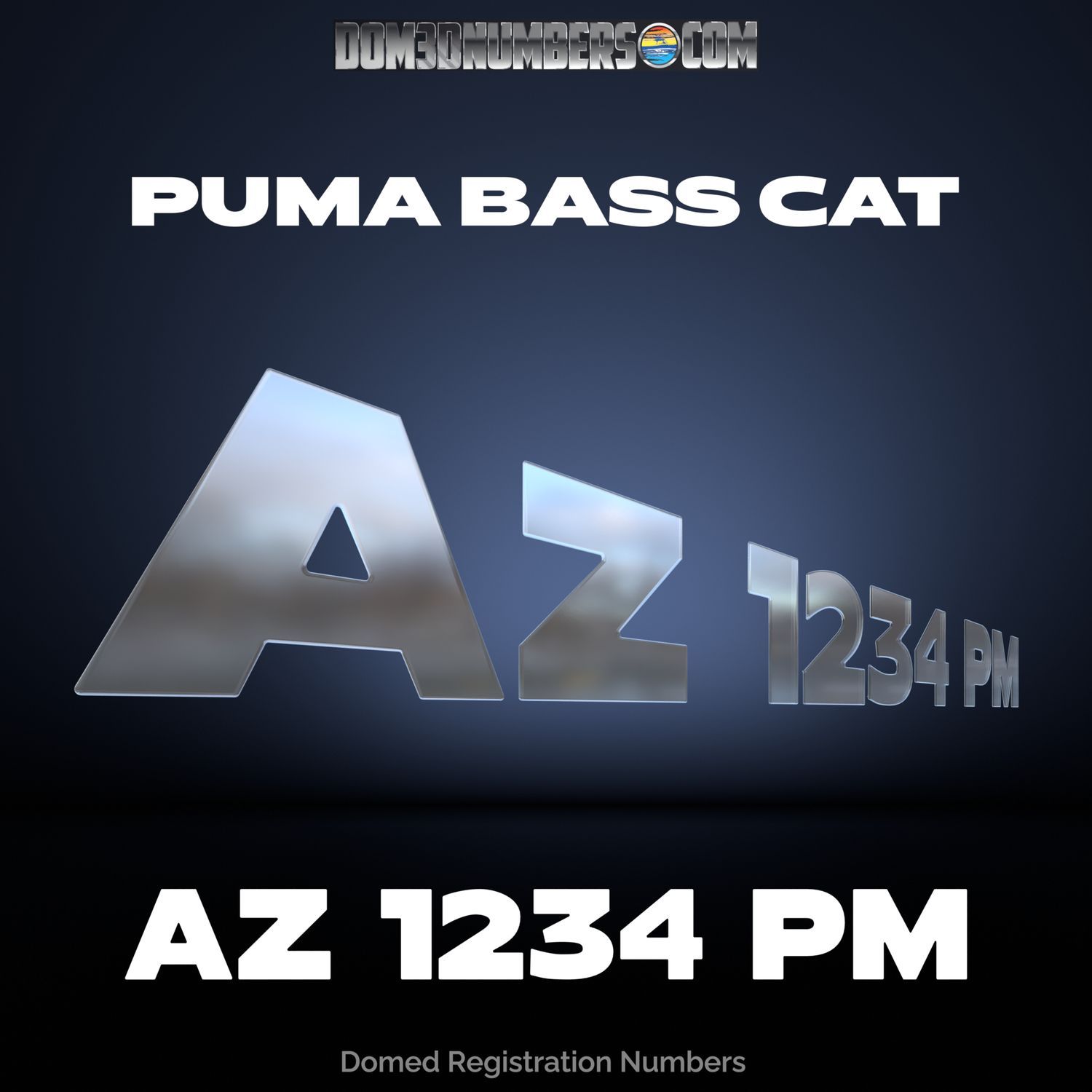 Puma Domed Registration, Choose Your Own Colors