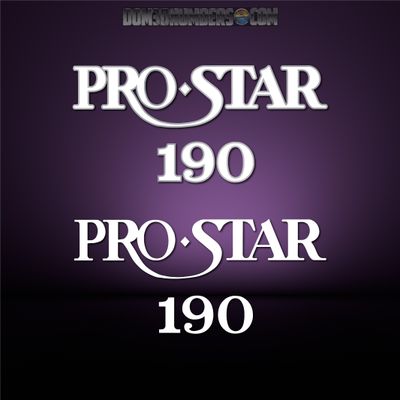 1987 MasterCraft Prostar 190