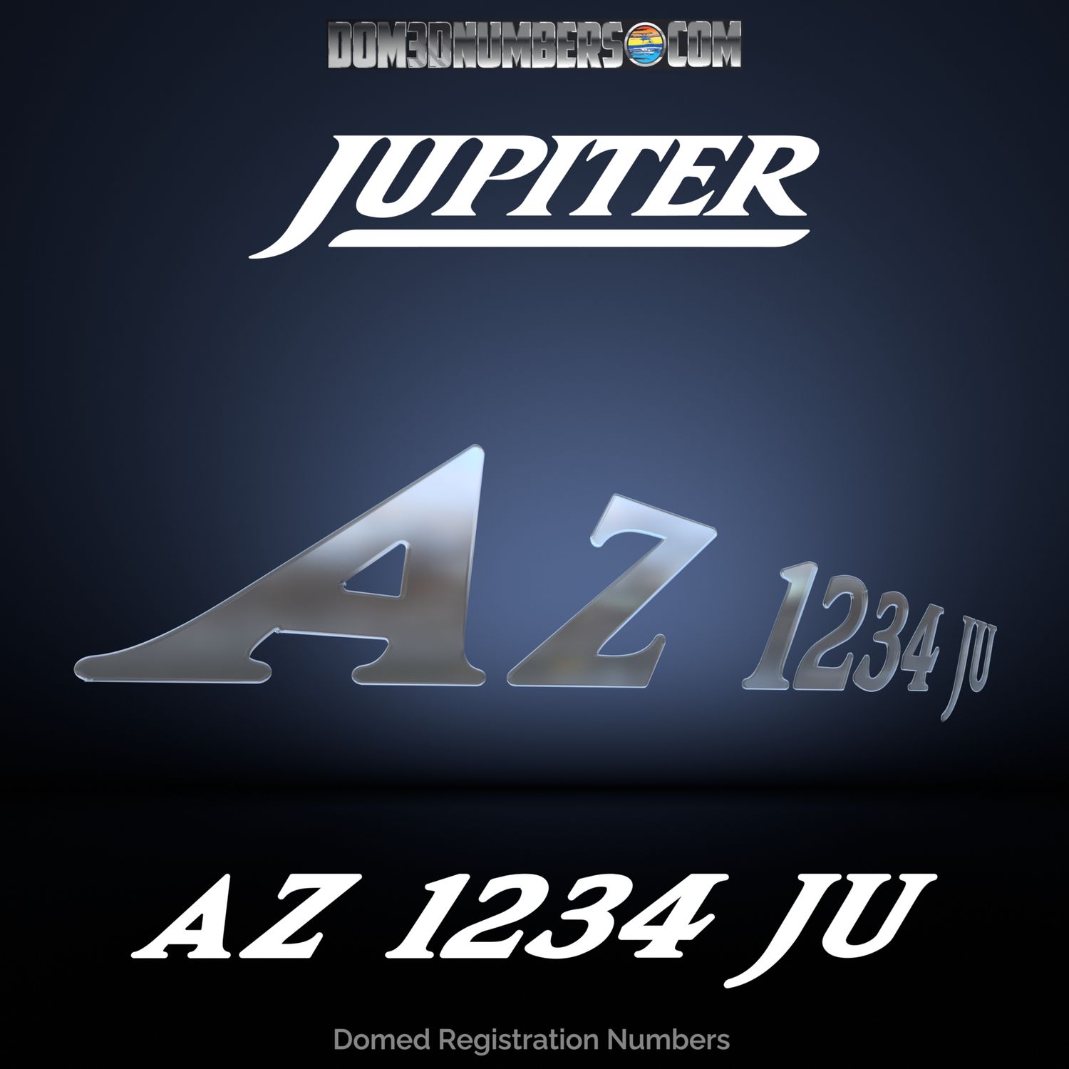 Jupiter Boats Domed Registration