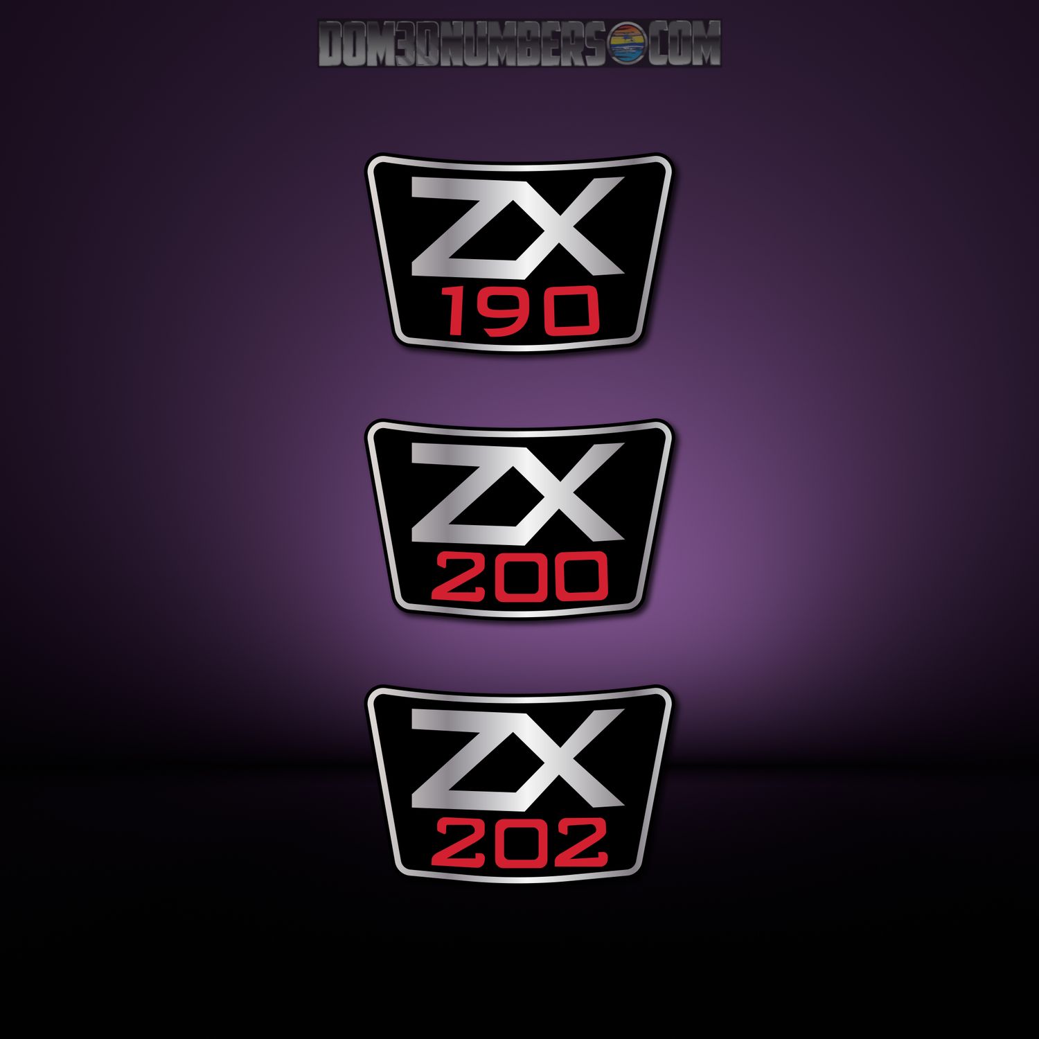 Skeeter ZX Model Domed Decal