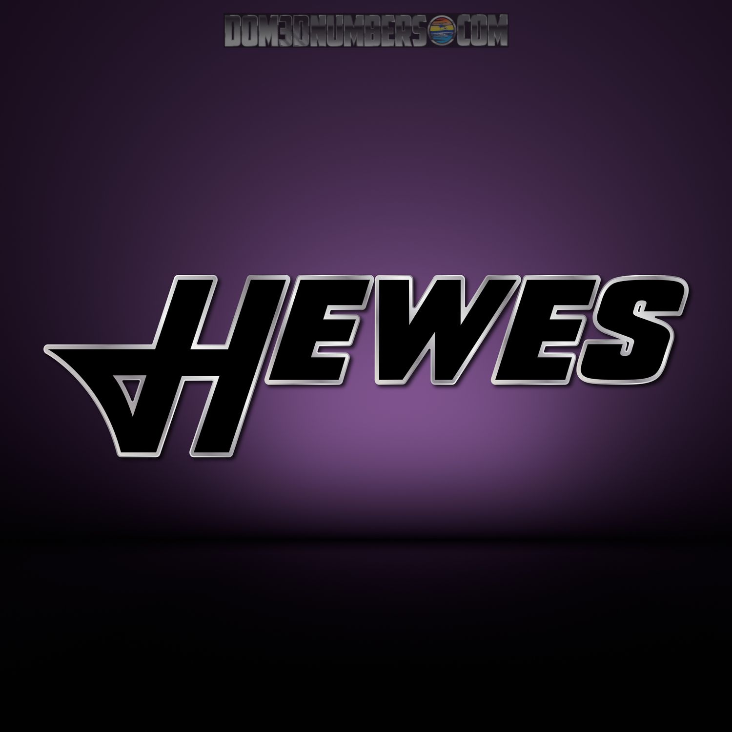 Hewes Domed Boat Decal