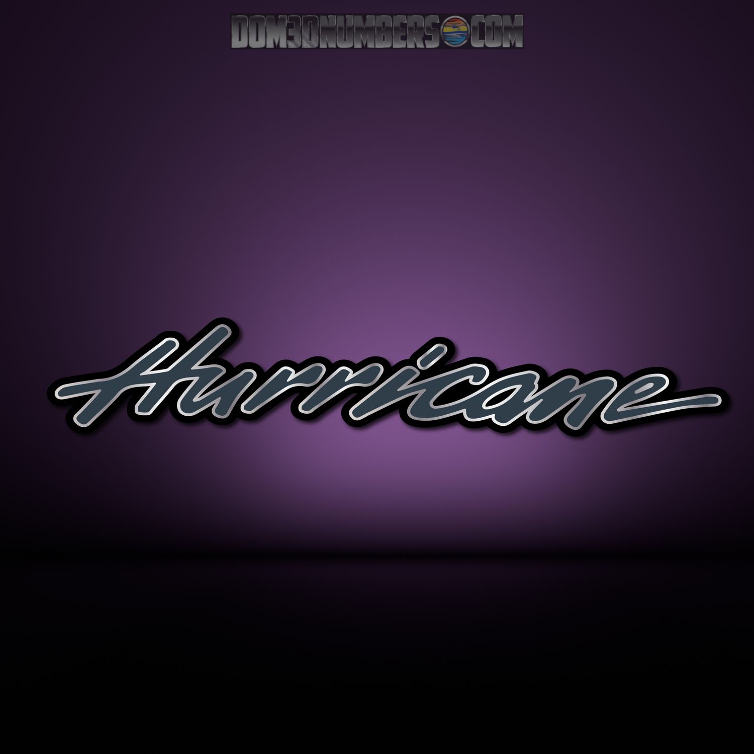 Hurricane Boats Decal
