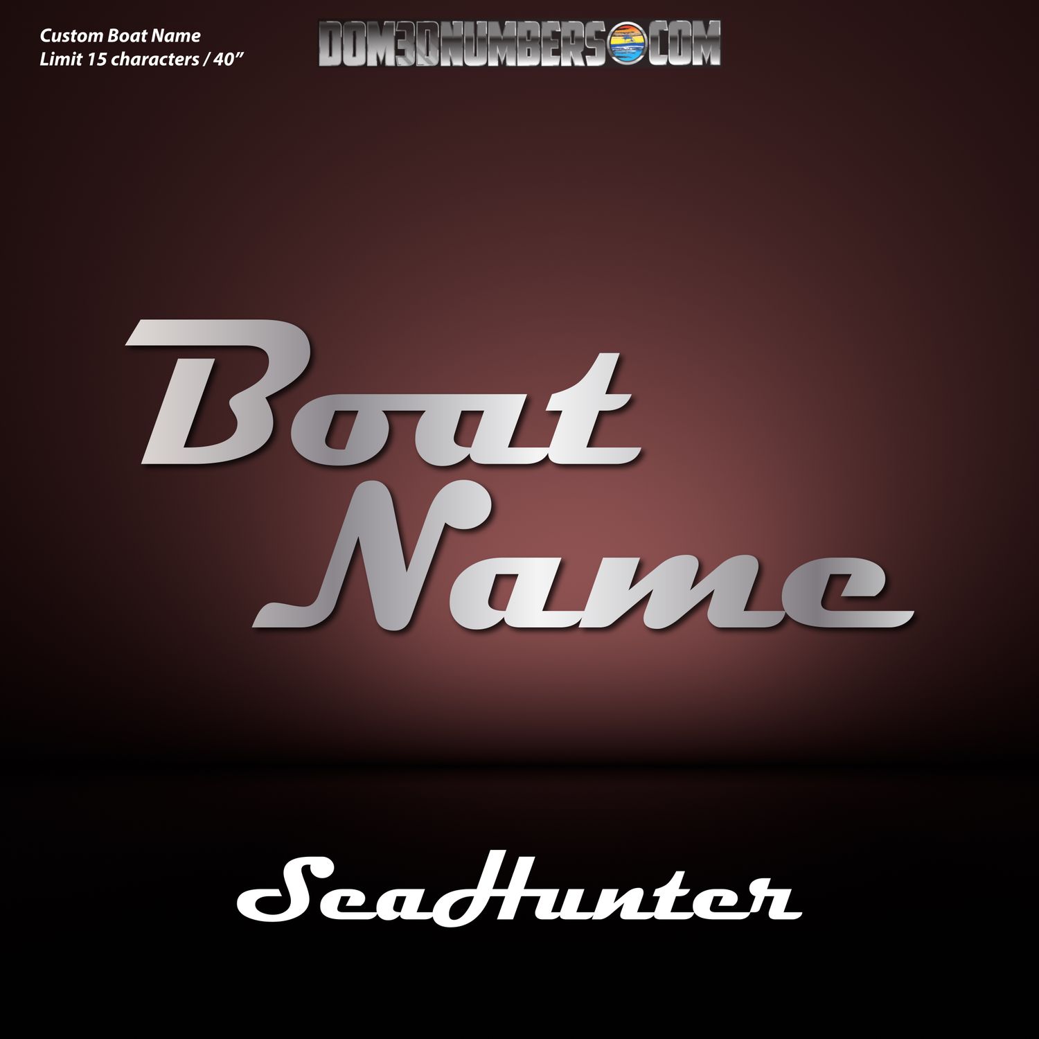 Sea Hunter Domed Registration