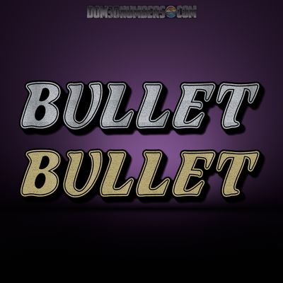 Bullet Decal Set 1990&#39;s