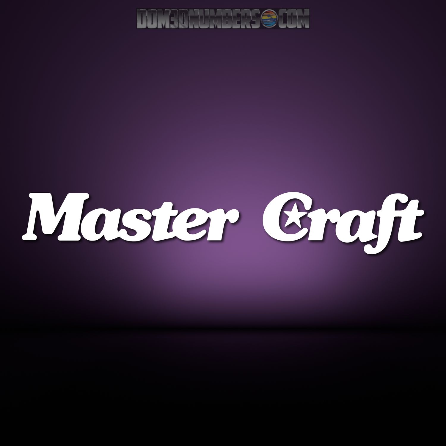 1985 MasterCraft Star Boat Decal, Choose your color