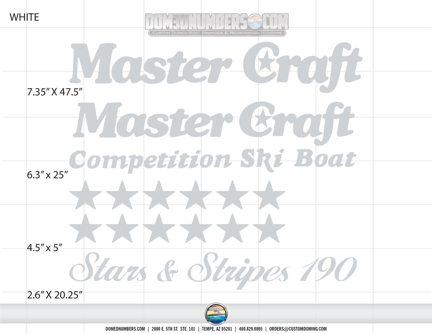 1993 MasterCraft 25th Anniversary Stars &amp; Stripes