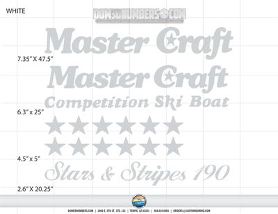 1993 MasterCraft 25th Anniversary Stars &amp; Stripes