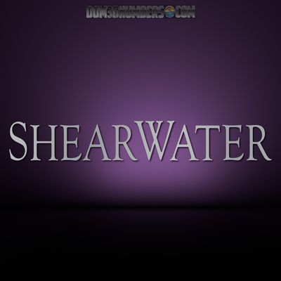 ShearWater Domed Boat Decal Set