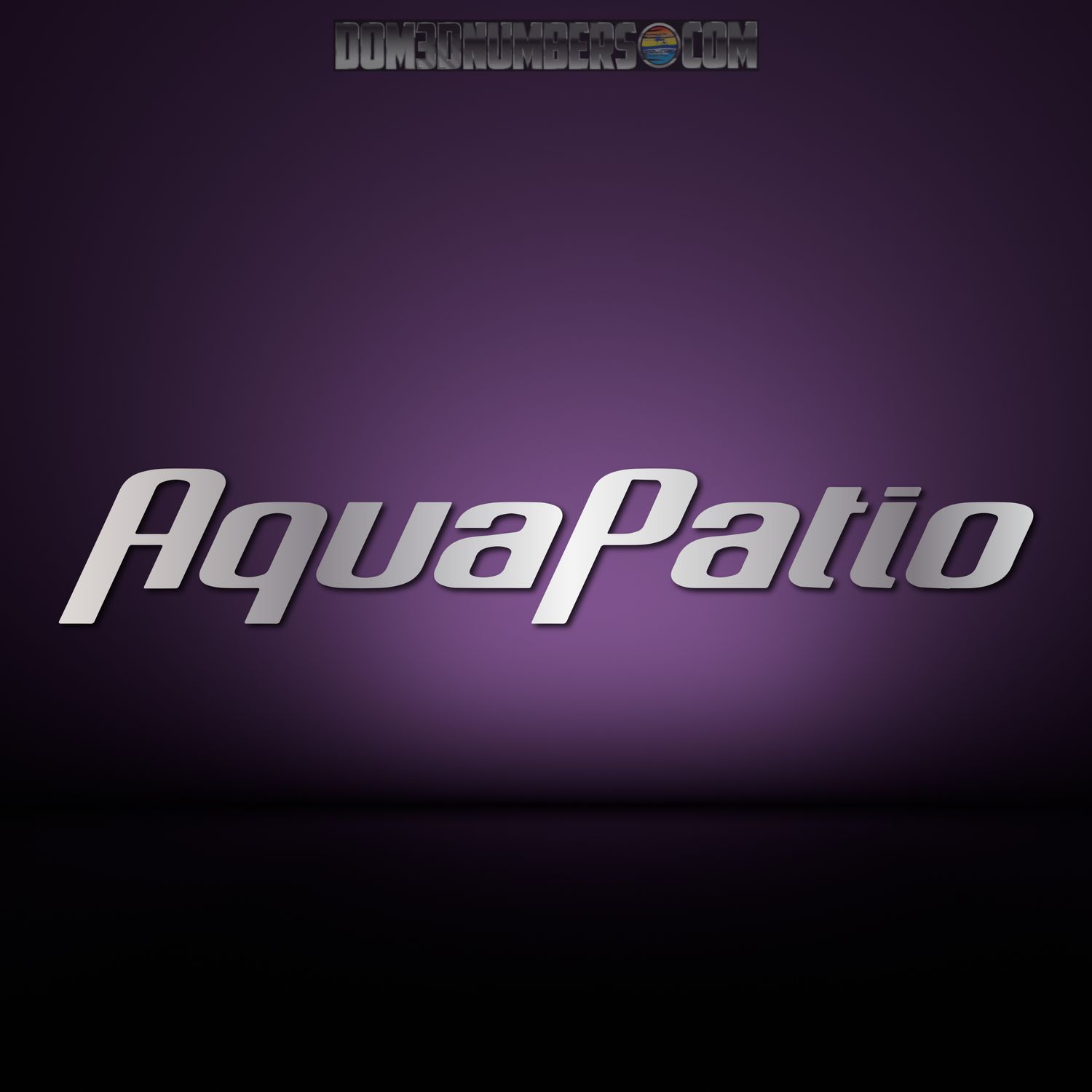 Aqua Patio Domed Decal v1