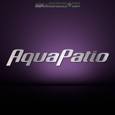 Aqua Patio Domed Decal v1