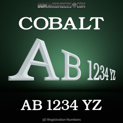 Cobalt 3D Emblem Registration