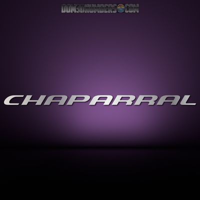 Chaparral Boats Domed Decal