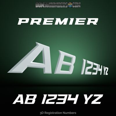 Premier Pontoon 3D Emblem Registration