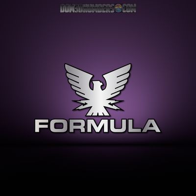 Formula Boats Domed Logo